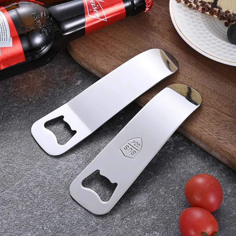 PVC Beer Bottle Opener Fast Stainless Steel Bar  Restaurant Customized Promotion Gift Logo Display Giveaway Beer Bottle Opener