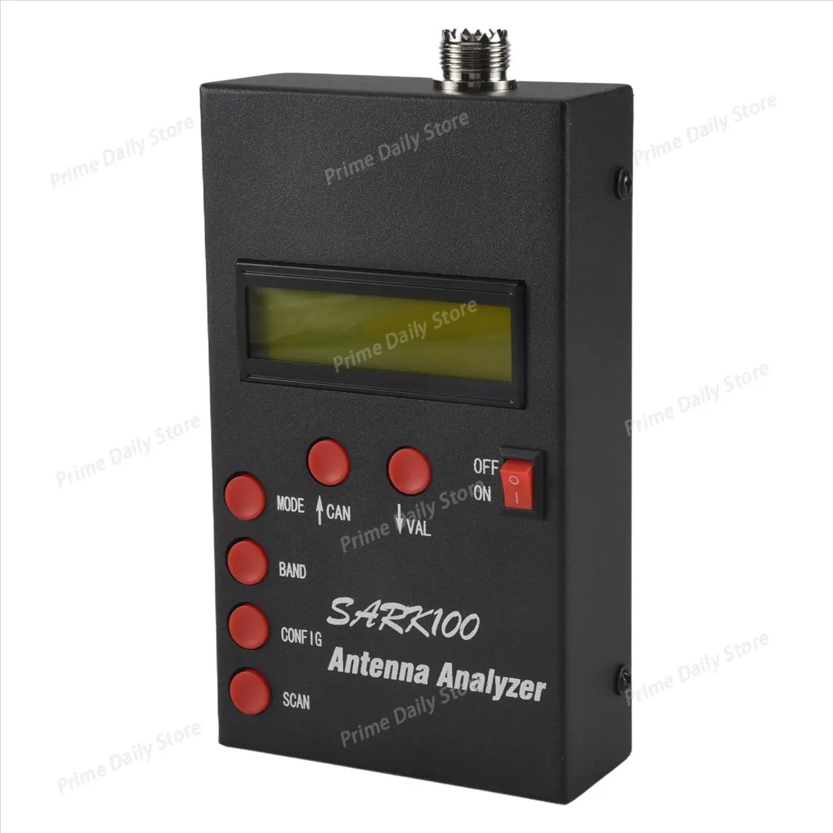 Sale SARK100 Antenna Analyzer Mer 1-60MHz Shortwave SWR Antenna Analyzer with 1.0 to 9.99 SWR Usable Measurement Range