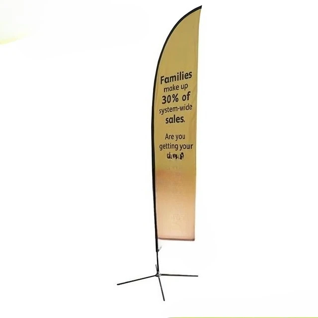 Out-of-home advertising Feather flags, flying  banners