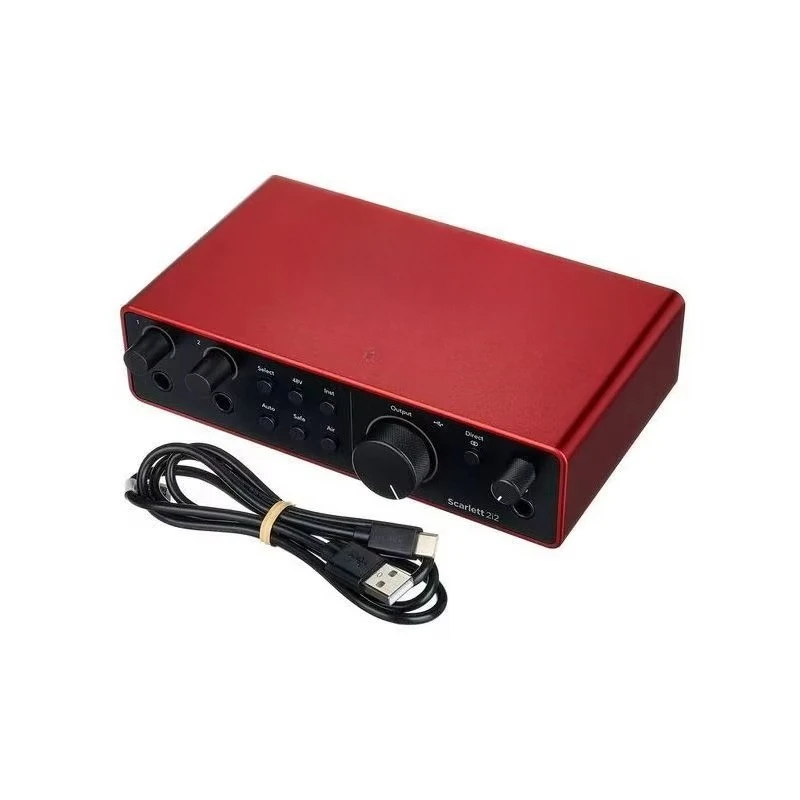 Forster Scarlet for 2i2 Quad Generation Sound Card for Audio Book Production and Recording Musical Instrument Accessory view 2