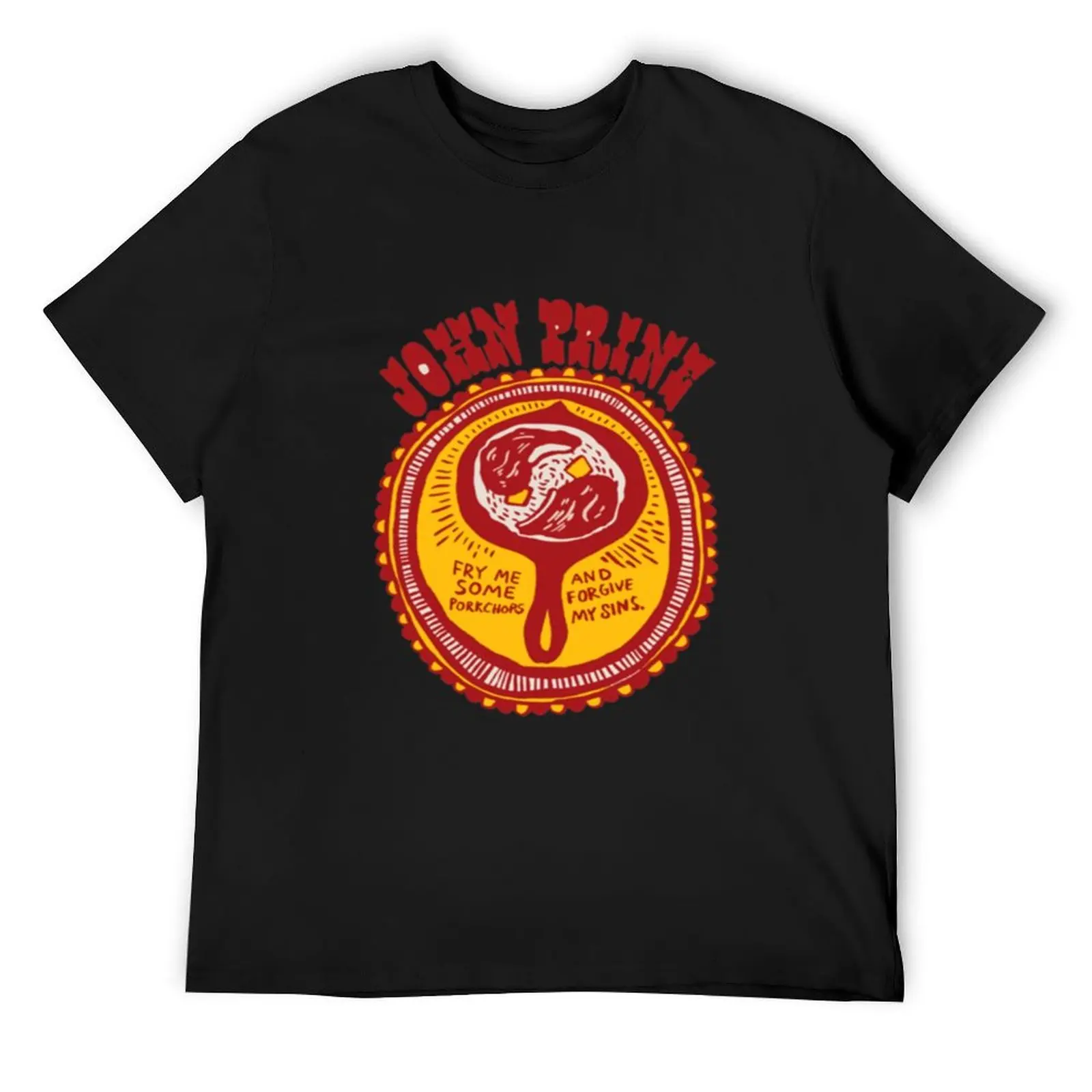 

John Prine Retro Tribute Design T-Shirt valentines boutique clothes topping Man t-shirt vintage t shirt men