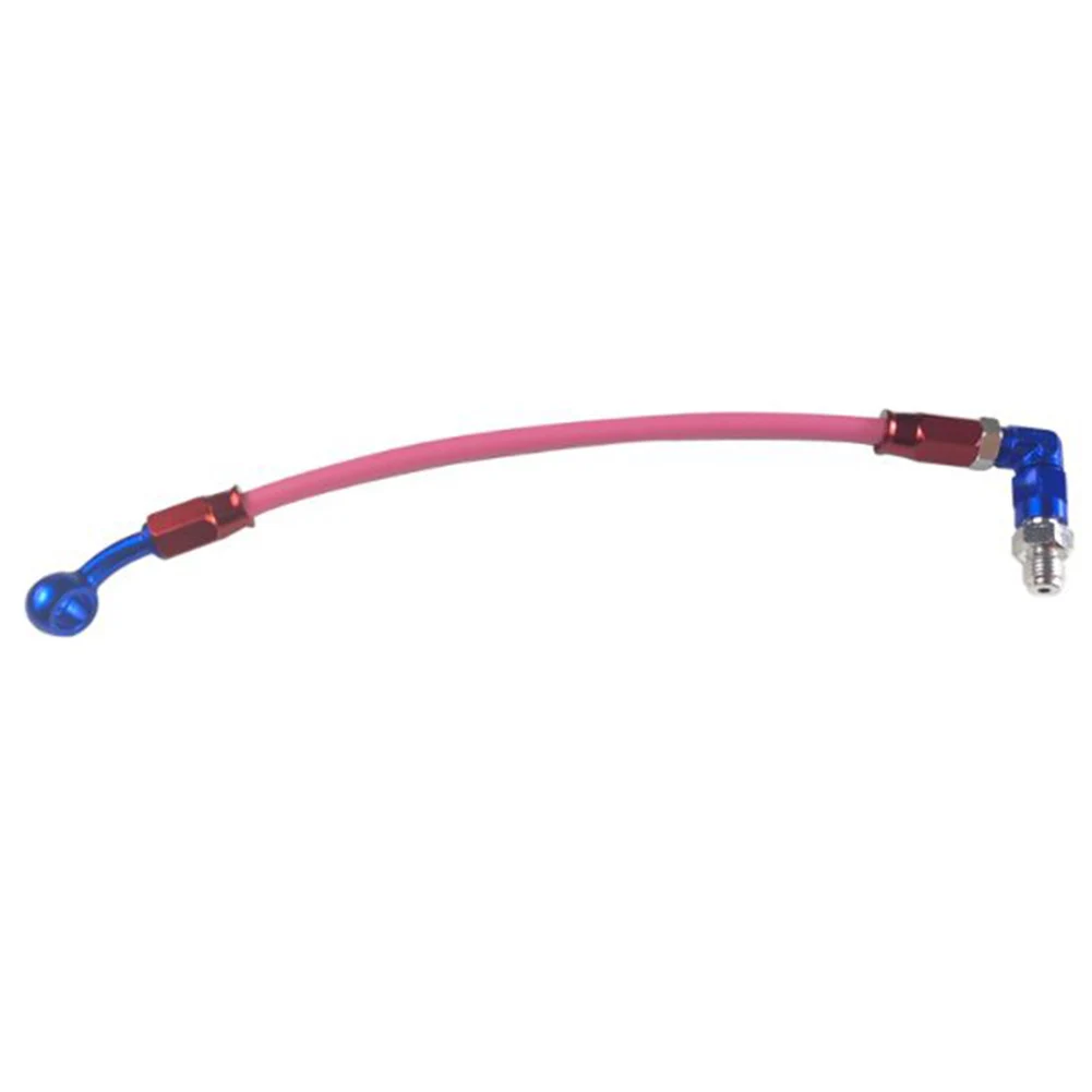 Aluminum Alloy Hose System Enhanced Braking Brake Hose Motocross Accessories Customizable Length Easy Installation