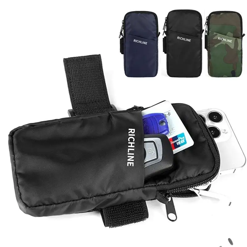 

For Men&Women Slim Sports Armband with Adjustable Breathable Phone Holder for Running Fitness Gym Outdoor Sports Phone Pouch Bag
