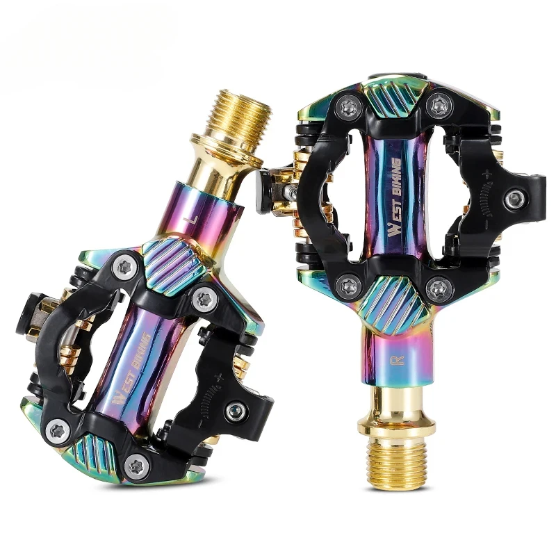 

Self-Locking SPD MTB Pedals Mountain Bike Clipless Cycling Pedals Racing Bicycle Parts Components