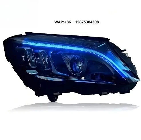

LED Headlights Assembly for C Class W205 15-21 Headlamp Daytime Running Light Plug and Play Modified Full LED