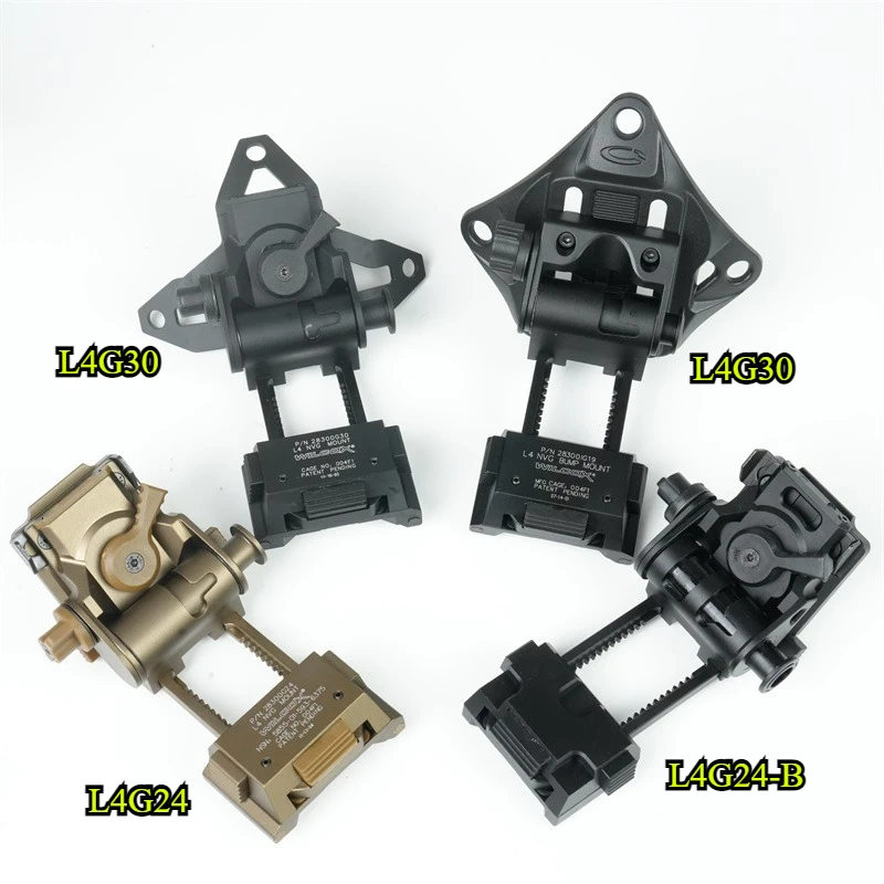 

L4G24 L4G24-B L4G30 G19 NVG Tactics Крепление для шлема для PVS-15 PVS-18 очки ночного видения База Аксессуары Быстрые детали шлема OPS