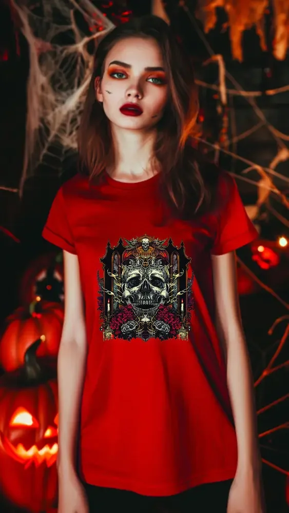 Halloween Style T-Shirt - Unisex - Short Sleeve - Funny