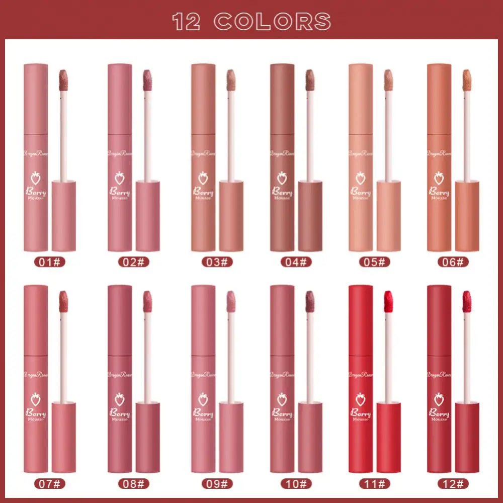 Liquid Lipstick Lipgloss Free Shipping Lip Gloss Velvet Matte Cosmetics Lip Glaze Lip Tint Lip Makeup Beauty