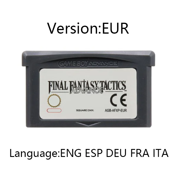 ตลับเกม Final Fantasy Series GBA, การ์ดเครื่องเล่นวิดีโอเกม32บิต, ยุทธวิธี, รุ่งอรุณล่วงหน้าของวิญญาณสำหรับ GBA/NDS