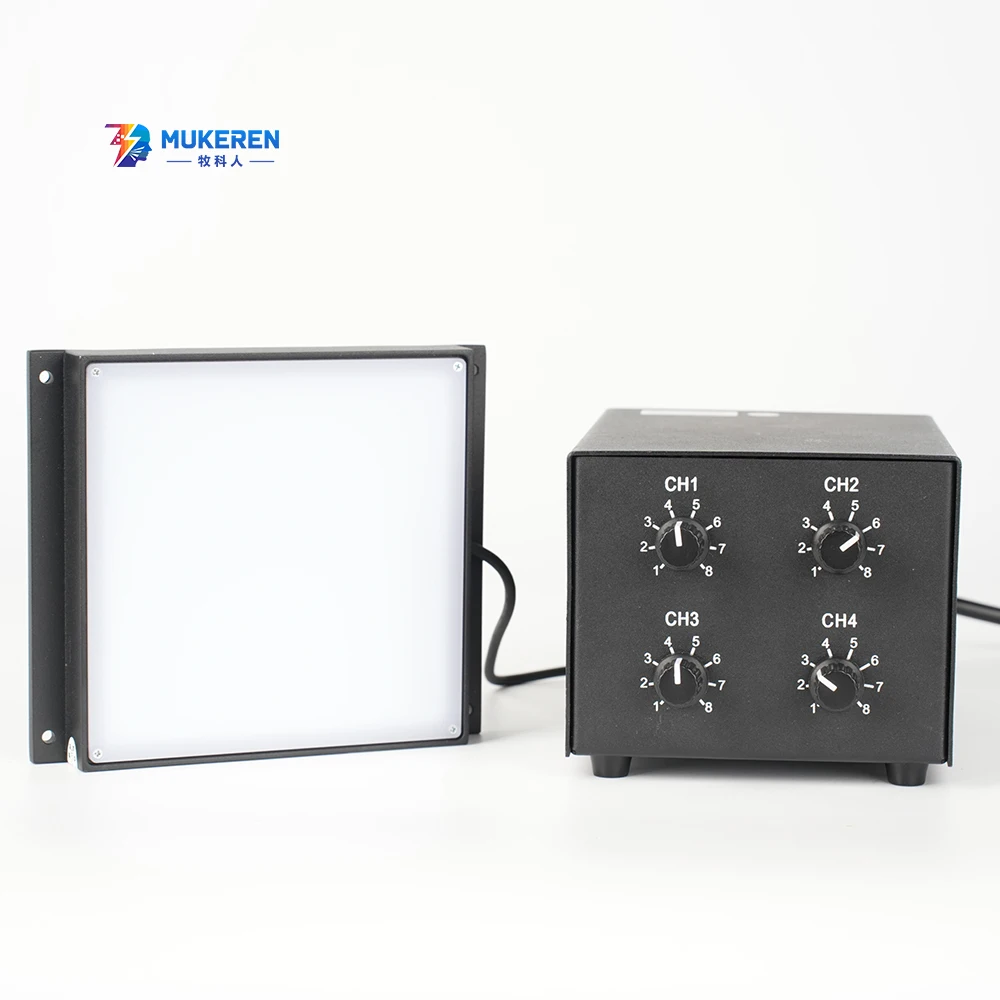 

LED Bottom Parallel Light Source for Workshop Use IP54 Waterproof Ra90 90 Beam Dimmable Portable Fiber Optic Alignment