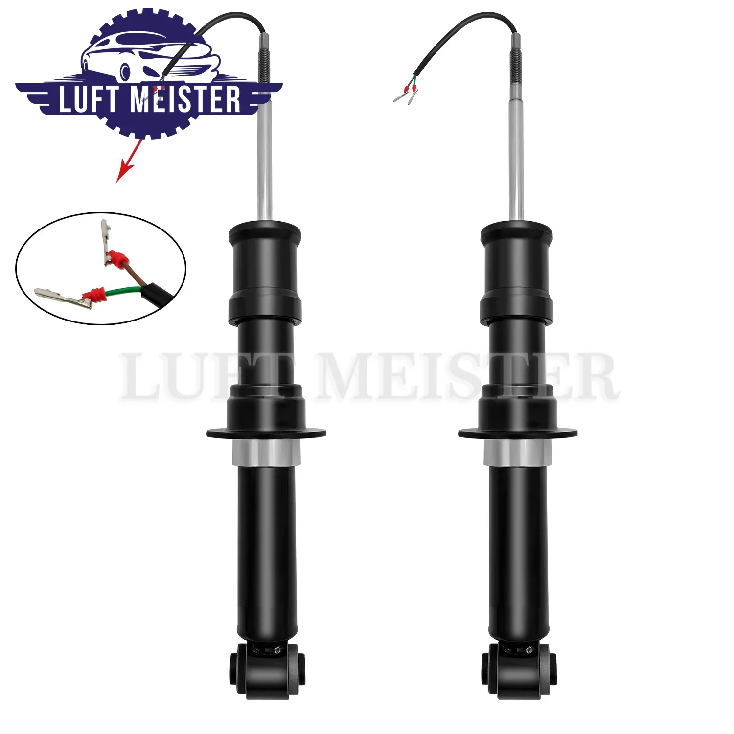 

1 Pair Rear Left&Right Shock Absorber for Chevrolet Tahoe Suburban GMC Yukon Cadillac Escalade ESV 3.0L 6.2L