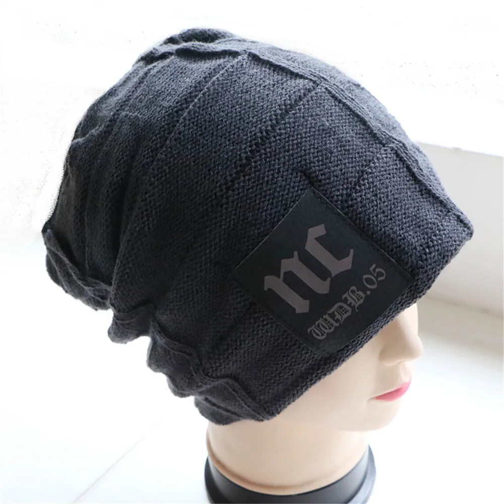 Winter Adult Men Warm Beanies Skullies Fashion Letter Knitted Women Hat Outdoor Colorful Casual Soft Wool шапка мужская кепка