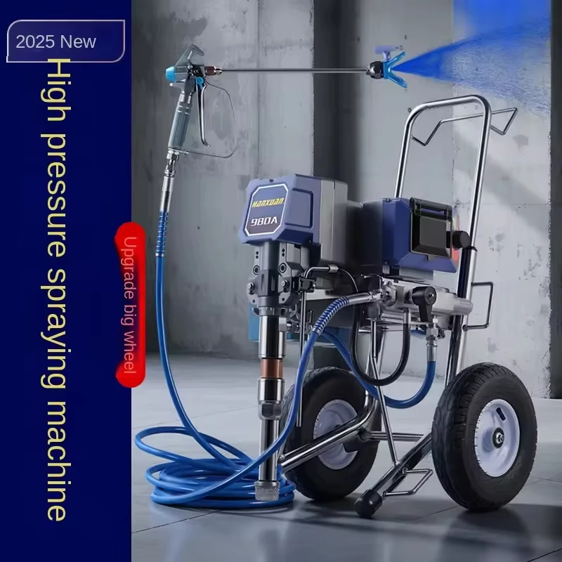 Industrial Grade Electric Airless Paint Sprayer 6500W High Power, Stainless Steel Pump for Latex & Paint Spraying