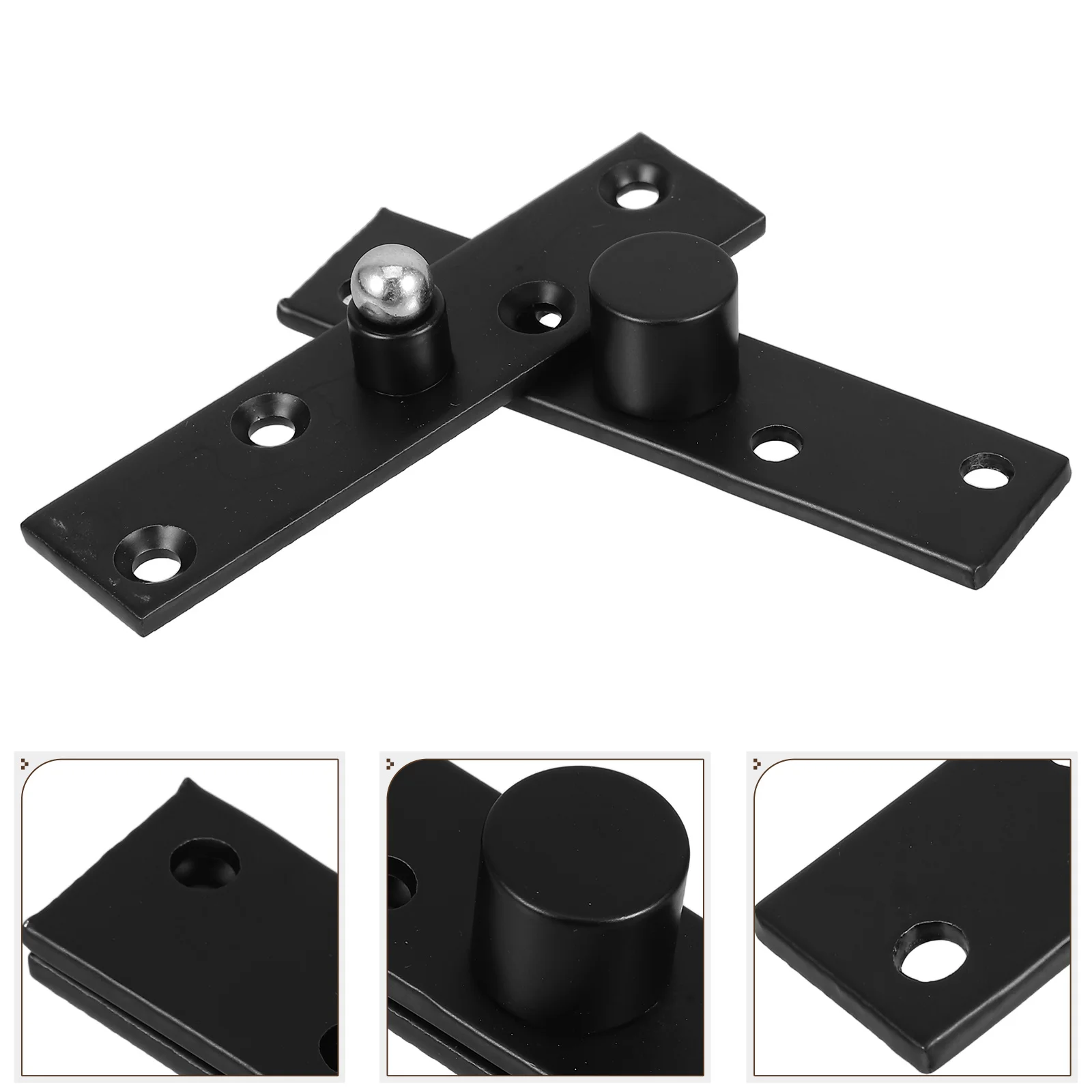 

360 Degree Rotation Stainless Steel Hidden Door Hinge Heavy Duty Invisible Pivot for Secret Compartments and Modern Entrances