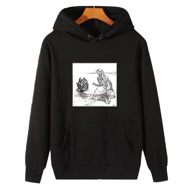 الملك قرمزي الجرافيك قمصان سويت شيرت بقلنسوة المريخ فولتا جديد في بلوزات الشتاء البلوفرات سترة سميكة هوديي ملابس رياضية للرجال