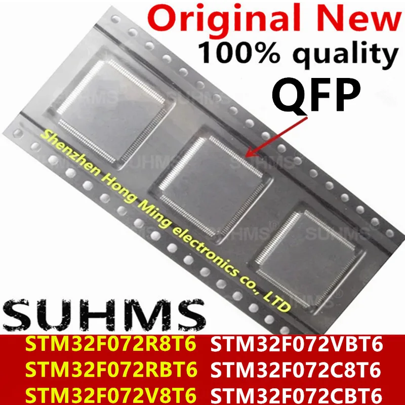 (1piece)100% New STM32F072R8T6 STM32F072RBT6 STM32F072V8T6 STM32F072VBT6 STM32F072C8T6 STM32F072CBT6 QFP