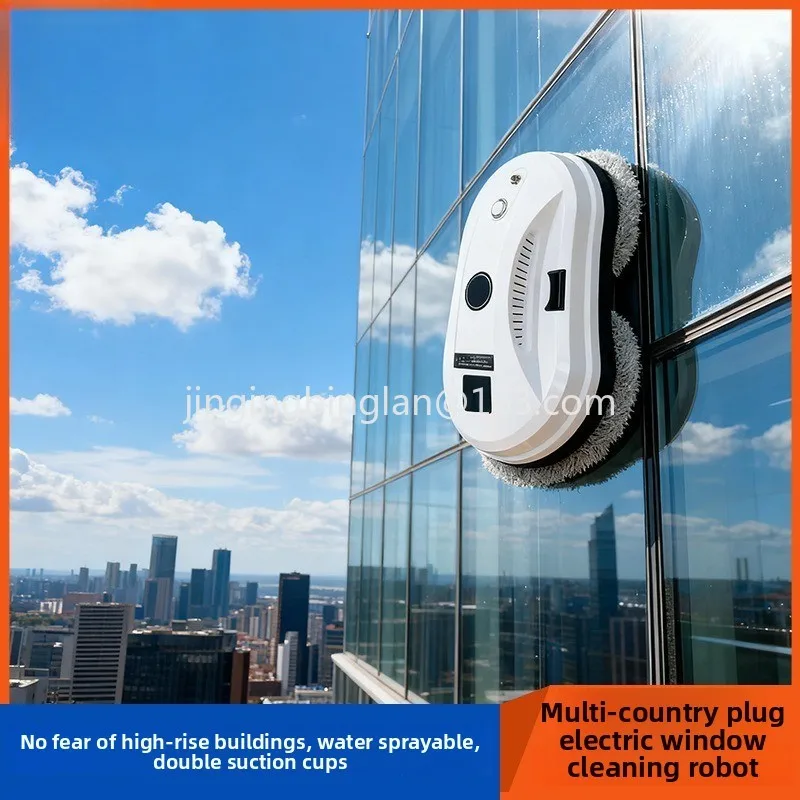 Rechargeable water spray window cleaning machine supplied by the manufacturer in 2026  intelligent window cleaning machine