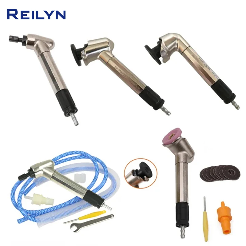 

Пневматическая мини-шлифовальная машина Reilyn MSG-123N/093N/093N, угловая шлифовальная машина, 45/90 градусов, небольшой угол, ветровая пневматическая шлифовальная ручка