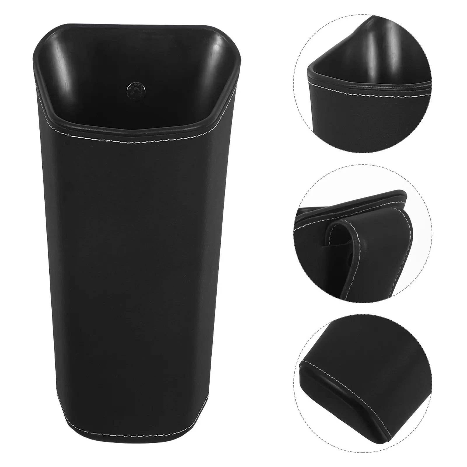 Car Umbrella Storage Box for Passenger Seat Compact Waterproof Multifunctional Organizer Holds Umbrellas Gloves Sunglasses Keys
