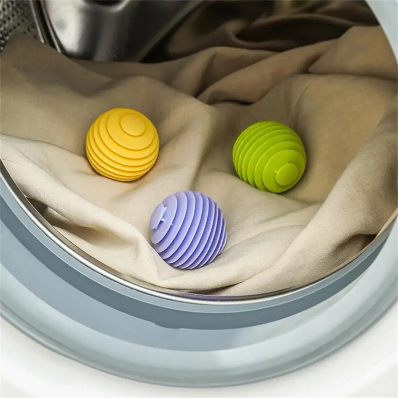 Laundry Balls Anti-Winding Reusable Drying Ball Pet Hair Remover for Household Clothes Washing Machine Cleaning Balls Tool