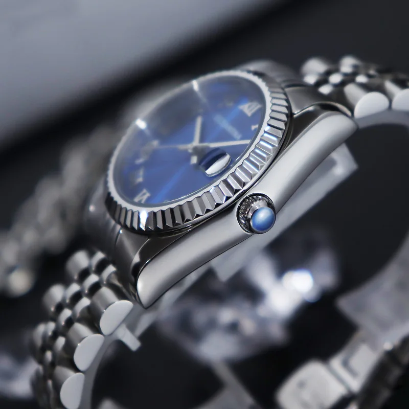 Oceantina Qaurtz Wristwatches Luxury Brand Women's Watches Godinniki Date Window Water Resistant 5 Links Bracelet OT97