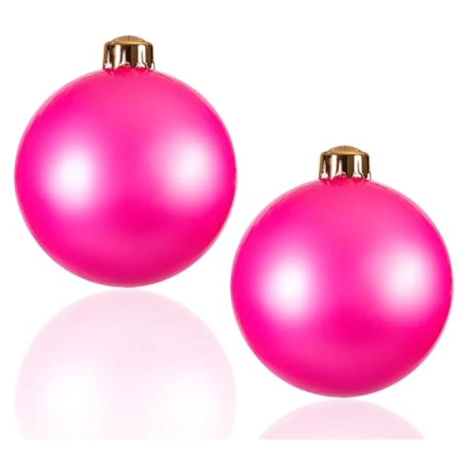 

Large Inflatable Decor Balls 30 for outdoor garden party, wedding, festivals, Christmas ornaments; reusable pink PVC balls for