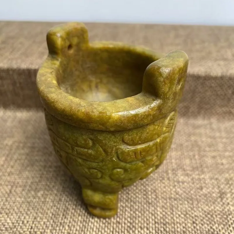 Direct Sales From The Source Factory: Xiuyu Ornaments, Hand-Held Pieces, Antique-Style Jade Items, Three-Legged Tripod, Ant