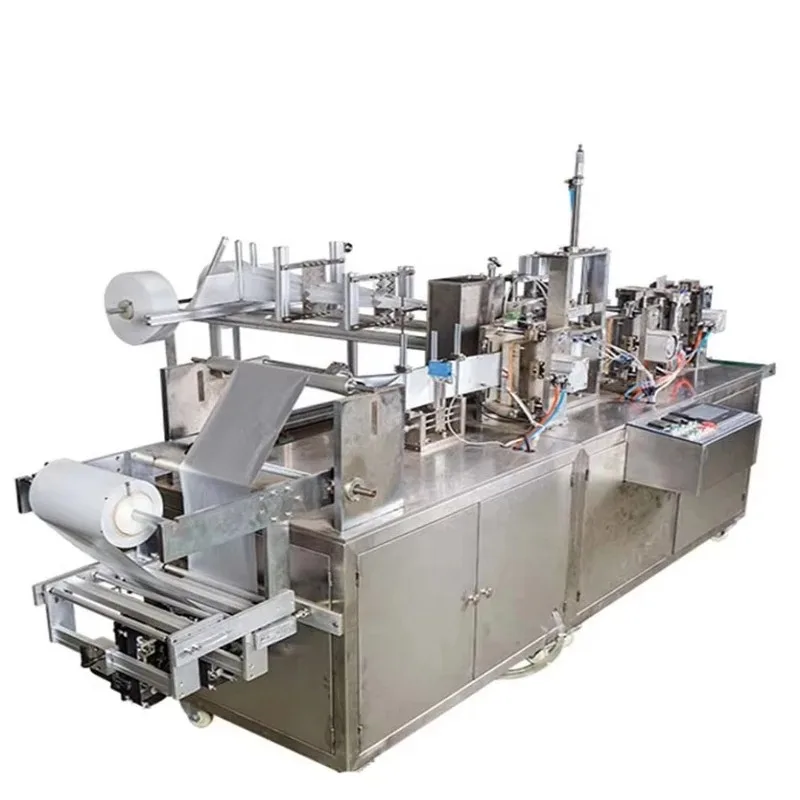 Customized Simple to Operate 2.6 kw Full Automatic Four Side Sealing Wet Tissue Wet Wipes Making Machine