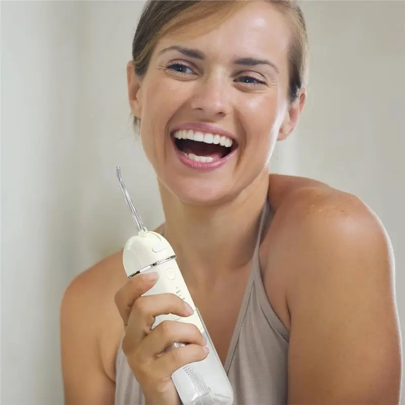 A84G-Mini Water Dental Flosser Pick Rechargeable Oral Irrigator Collapsiblewater Teeth Cleaner For Braces