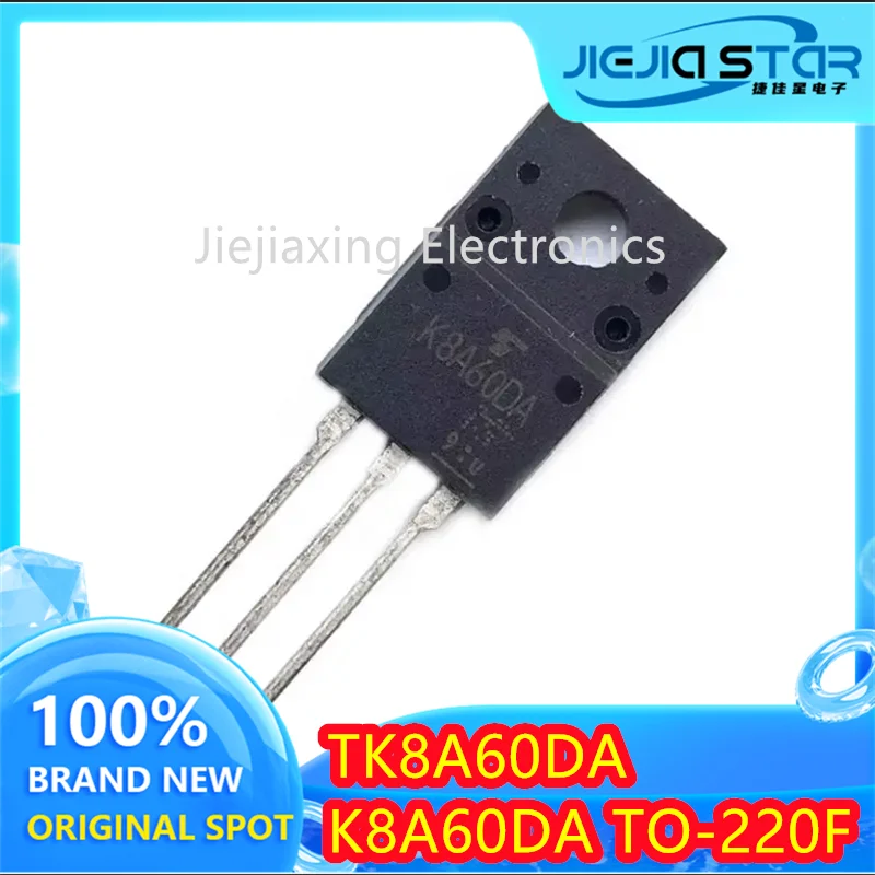 (5/10pieces) K8A60DA TK8A60DA K8A60D TO220F LCD power supply field effect tube brand new original electronics