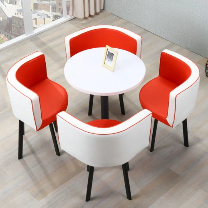 Conjuntos De mesa De centro blanca para sala De estar, juegos De mesa De centro De lujo De mármol para Patio, pequeño Traje De Sala De Estar, muebles De Hotel