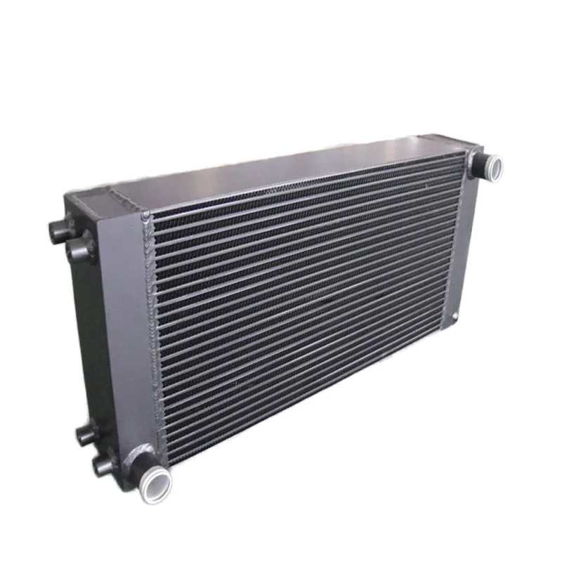 High-Efficiency Custom 3003 Aluminum Plate Bar Brazed Engine Oil Cooler Yushun Brand ISO9001 Certified 1 Year Warranty 26Bar Max