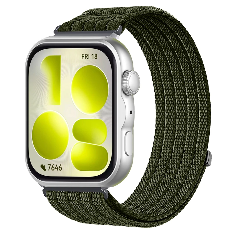 Fitbit Watchband Sport Nylon Loop Woven Strap For Fitbit Versa 4 3 / Sense 2 1 / Versa Lite 2 Wristband