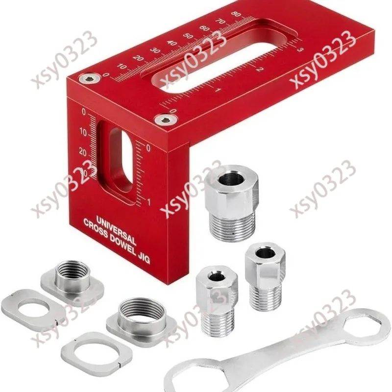 Universal Cross Locating Fixture Basic Kit With #10 and 1/4 Inch Positioning Bushings