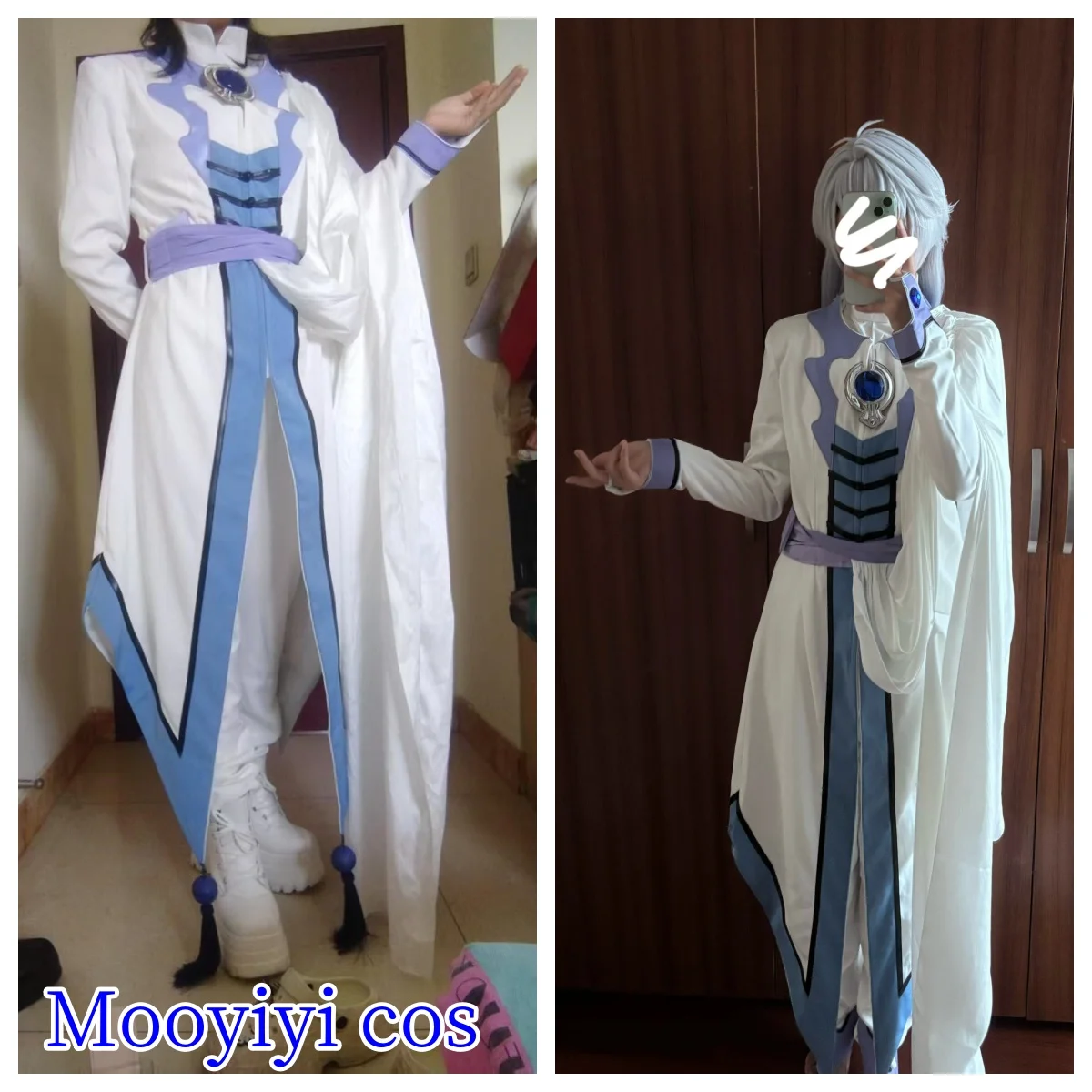 

Новинка В НАЛИЧИИ Cardcaptorr Sakuraa Clearr Card Yue Косплей Костюм Хэллоуин Рождество Комикс Красивая одежда Мужской S-XXL