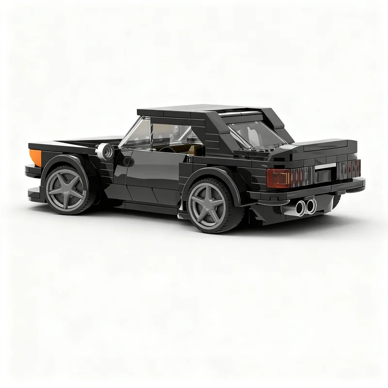 308 個 MOC シティ チャンピオンズ メルセデス SLC ターボ モデル ビルディング ブロック 建設 クリスマス ギフト おもちゃ ブリック 誕生日