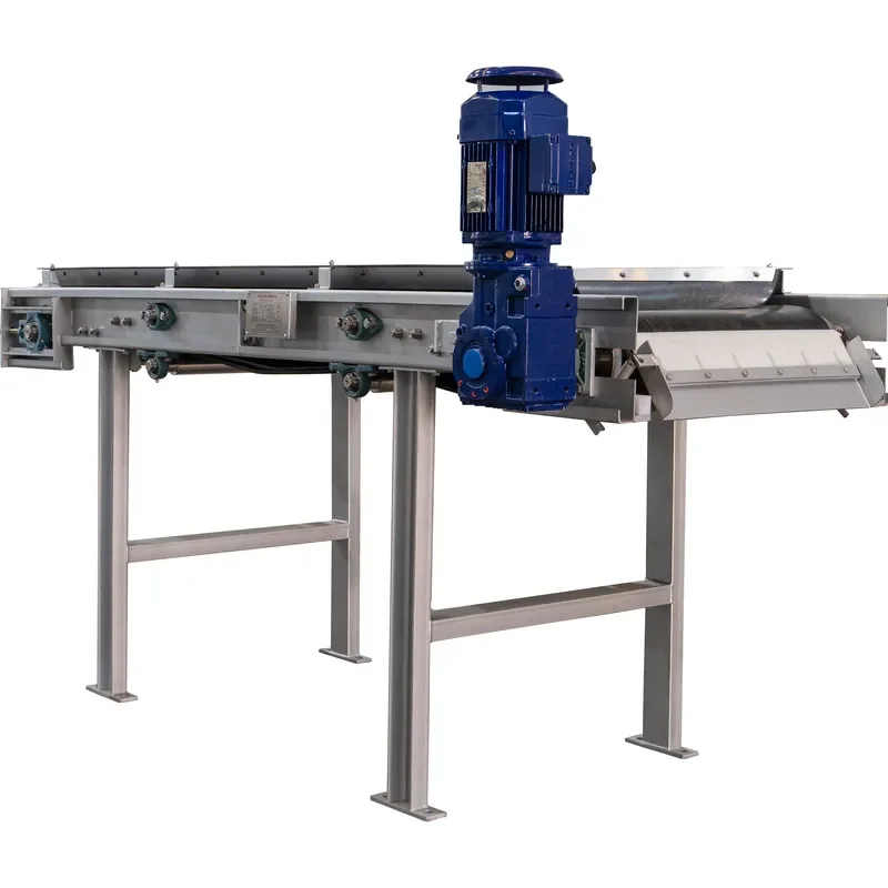 Horizontal Sludge Transport Screw Conveyor Shaftless Sludge Conveying