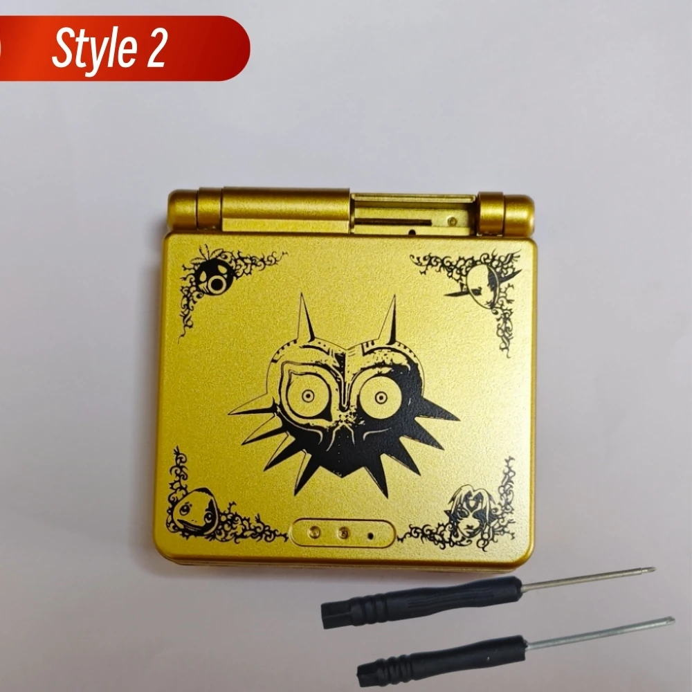 Meerdere kleuren DIY hoesje voor GBA SP behuizing cover case voor GBASP shell limited edition reparatie vervangende shell accessoires
