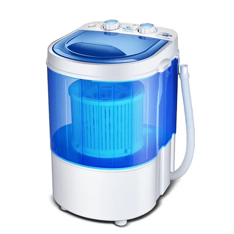 Small mini washing machine household baby children single bucket semi-automatic washing machine mother and baby socks washing