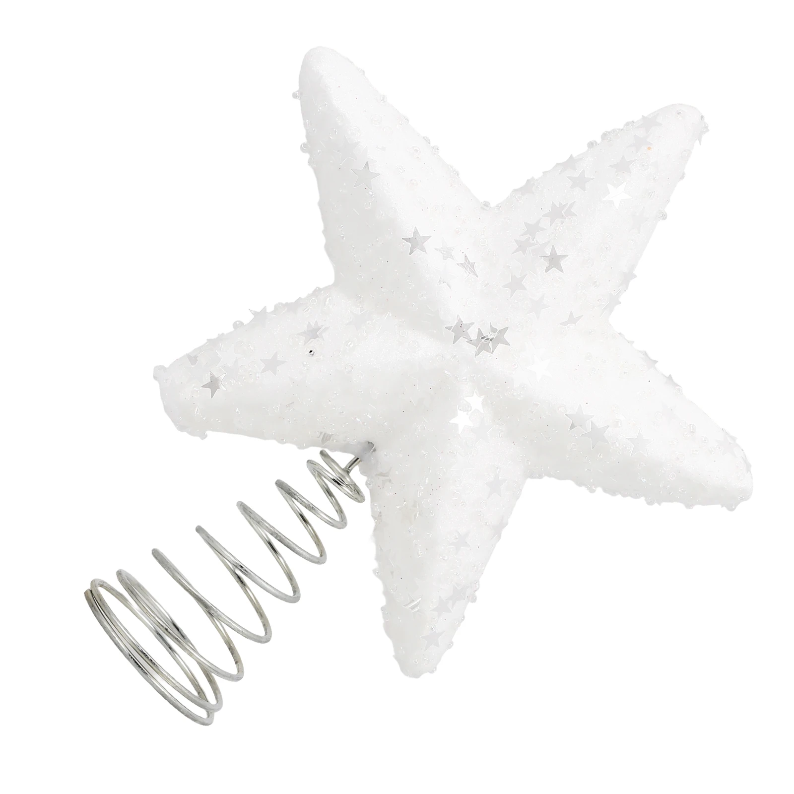 Christmas Tree Top Star Decoration Decorations Large Xmas LED Topper Small Household Man