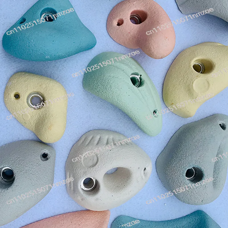 Adult Resin Climbing Stone Climbing Wall Indoor and Outdoor Kindergarten Sports Family Gecko Wall Hand Grasping Stone Rock Point