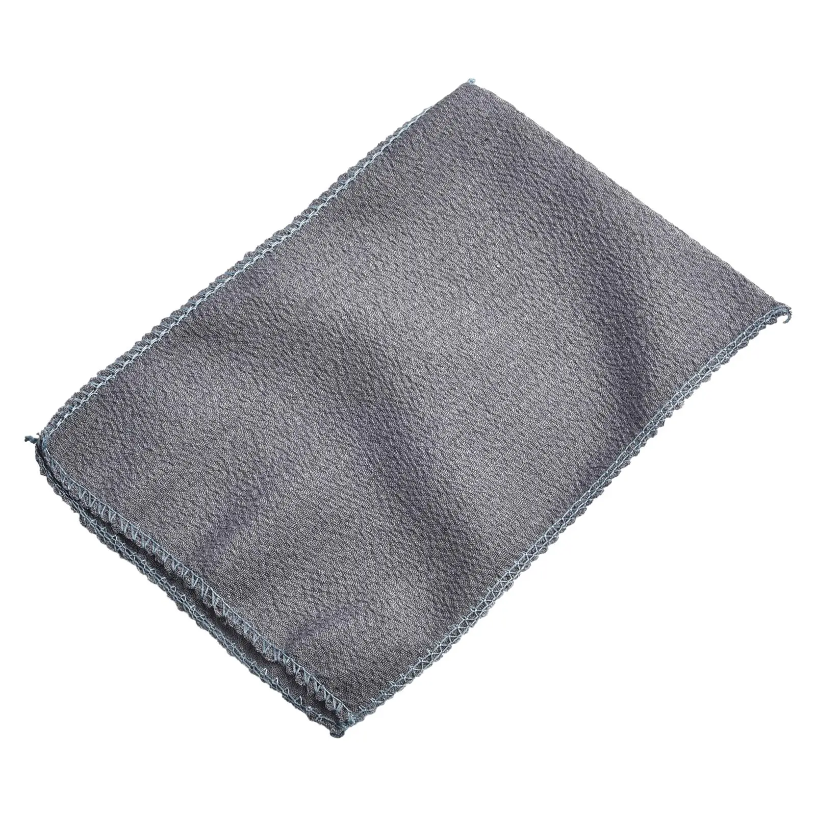 

Black Gray Exfoliating Body Scrub Mild Exfoliation Polyester Cotton Practical Bath Washcloth Exquisite Binding