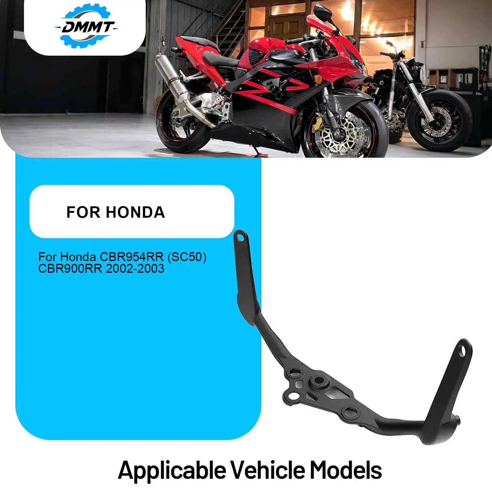 

Motorcycle front upper bracket fairing bracket For Honda CBR954RR CBR900RR 2002-2003 Motorcycle headlight bracket