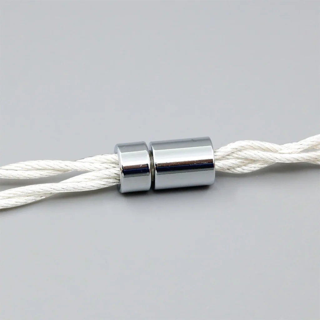 الجرافين 7N OCC الفضة مطلي Type2 سماعة كابل ل البؤري واضح Elear Elex Elegia Stellia المزدوج 3.5 مللي متر سماعة التوصيل 8272