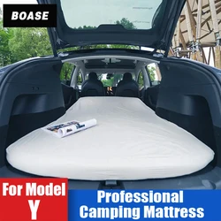 For Tesla Model Y Camping Mattress Portable Trunk Mat Foldable Memory Foam Travel Sleeping Bed 2021 2022