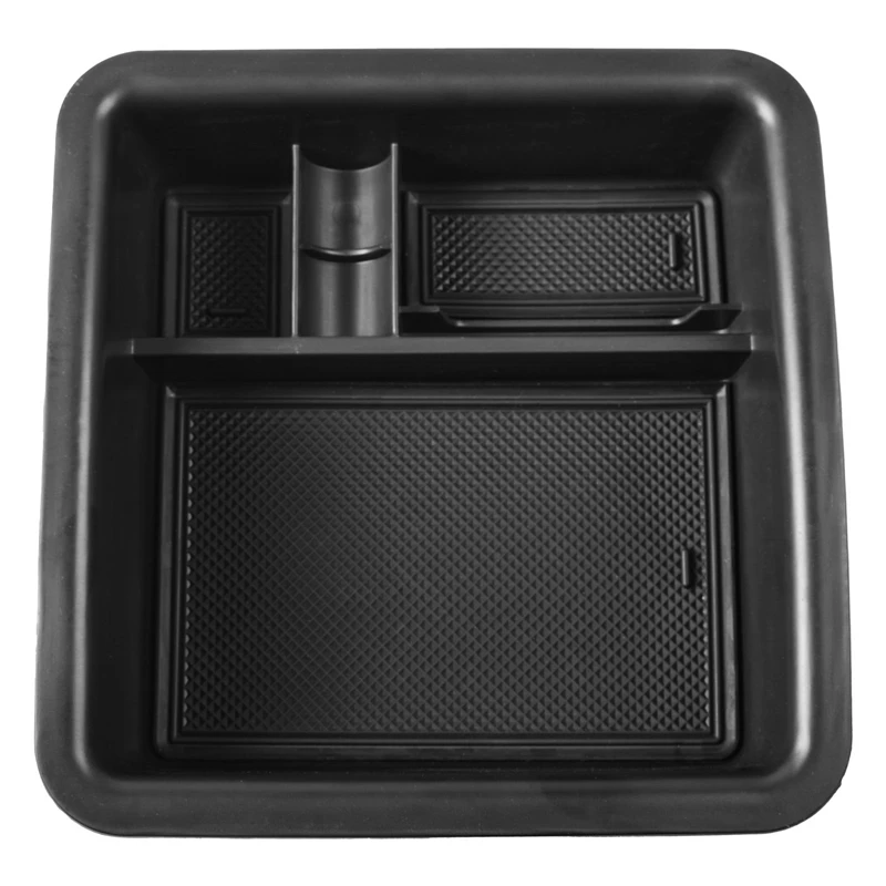 

RUNROAD Car Armrest Box Storage Center Console Organizer Container Holder Box For Toyota Land Cruiser FJ 2006-2021 Accessories