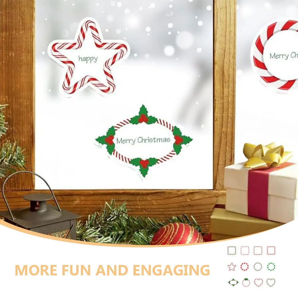 Scrapbook Supplies Christmas Note Pads Taking Candy Sticky Notepads Memo Notes Cane