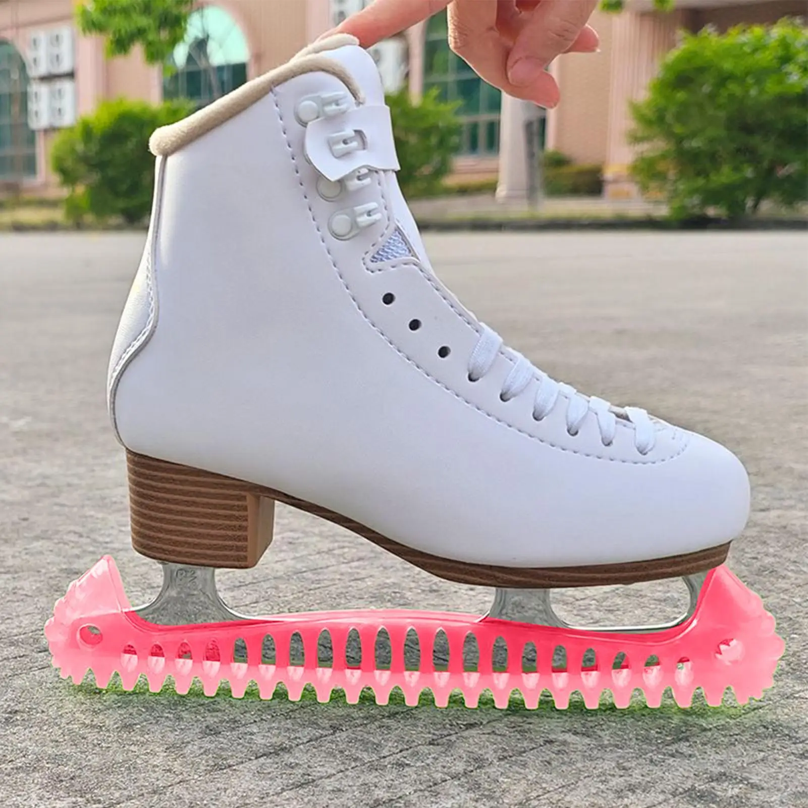 

Защита для хоккейных коньков, 1 пара, эластичная, мягкая, легкая защита, защита для хоккейных клюшек для молодежи и взрослых, зимние тренировки на каждый день