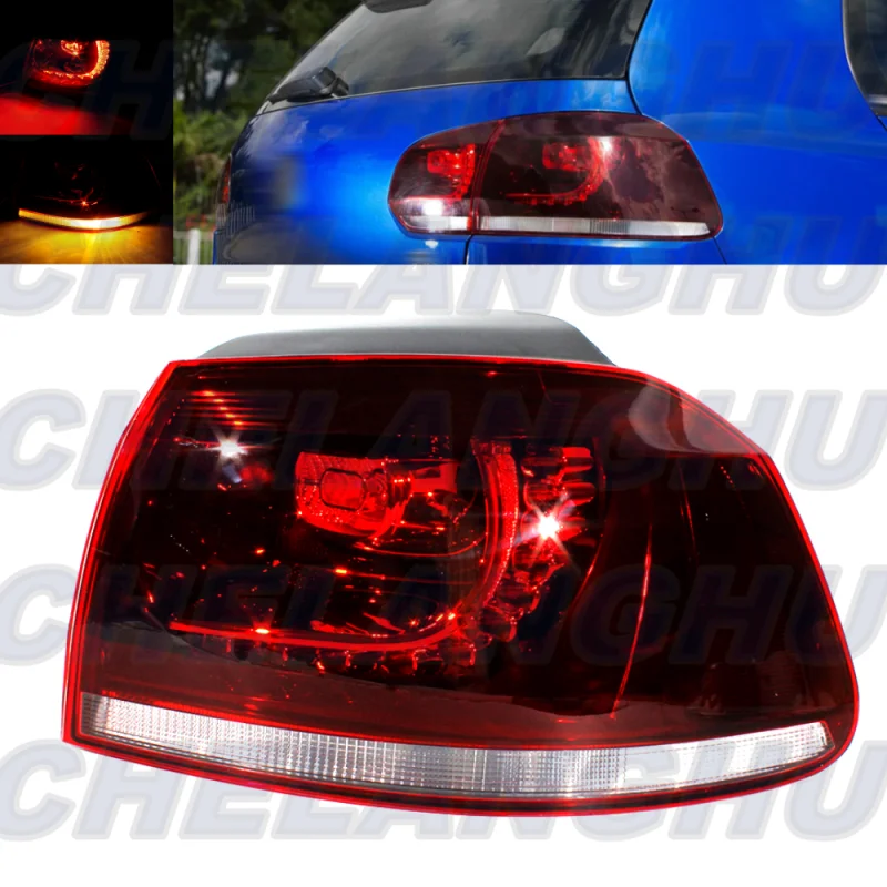 

For VW Golf 6 R20 GTD GTI 2009 2010 2011 2012 2013 Right Outer Side LED Tail Light Rear Lamp Brake Light Car accessories