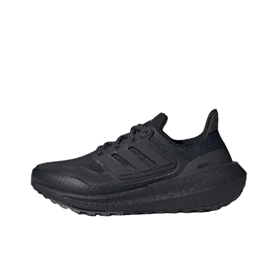 Chaussures de course Adidas Ultraboost Light pour femmes, modèle bas, noir IE1677